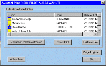 Pilotenliste